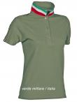 Polo donna m/c bandiera Nation Lady Payper