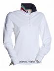 Polo donna m/l c/tricolore Long Nation Lady Payper