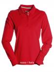 Polo donna m/l c/tricolore Long Nation Lady Payper