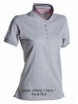 Polo donna m/c con profili Nautic Lady Payper