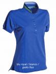 Polo donna m/c con profili Nautic Lady Payper