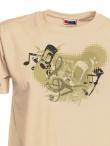 Stampa serigrafica Grande su abbigliamento e tessuti vari
