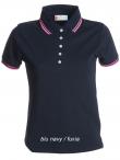 Polo donna m/c profili colore Skipper Lady Payper