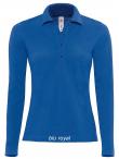 Polo donna m/l Safran pure B&C