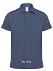 Polo m/c profili in denim Forward men B&C