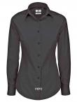 Camicia donna m/l stretch Black tie women B&C