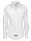 Camicia donna m/l stretch Black tie women B&C