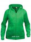 Felpa donna zip lunga Basic Hoody Full Zip Clique