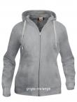 Felpa donna zip lunga Basic Hoody Full Zip Clique