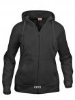 Felpa donna zip lunga Basic Hoody Full Zip Clique