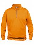 Felpa zip corta Basic Half Zip Clique