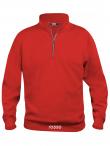 Felpa zip corta Basic Half Zip Clique