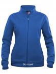 Felpa donna zip lunga Basic Cardigan Ladies Clique 