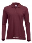 Polo donna m/l Classic Marion L/S Clique