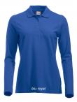 Polo donna m/l Classic Marion L/S Clique