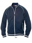 Felpa unisex zip lunga Craig Clique