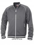 Felpa unisex zip lunga Craig Clique