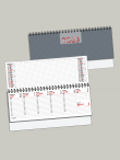 Calendario planning da tavolo 128 pagine cm 30x14