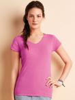 T-shirt donna m/c scollo a V GL64V00L Gildan