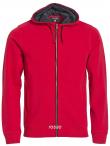 Felpa zip lunga cappuccio Classic Hoody Full Zip Clique