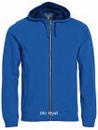 Felpa zip lunga cappuccio Classic Hoody Full Zip Clique