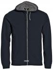 Felpa zip lunga cappuccio Classic Hoody Full Zip Clique