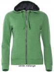 Felpa donna Classic Hoody Full Zip Ladies Clique