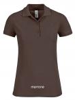 Polo donna m/c Safran Timeless B&C