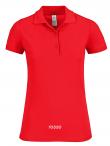 Polo donna m/c Safran Timeless B&C