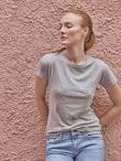 T-shirt donna m/c girocollo Basic-T Ladies Clique