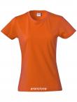 T-shirt donna m/c girocollo Basic-T Ladies Clique