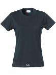 T-shirt donna m/c girocollo Basic-T Ladies Clique