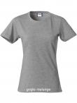 T-shirt donna m/c girocollo Basic-T Ladies Clique