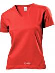 T-shirt donna m/c scollo a V ST2700 Stedman