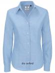 Camicia donna m/l Oxford CSWO03 B&C