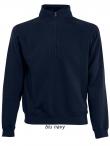 Felpa Classic zip Neck Sweat Fruit of the Loom