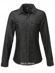 Camicia donna m/l jeans PR322 Premier