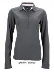 Polo donna m/l JN713 James & Nicholson