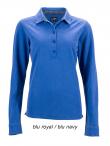 Polo donna m/l JN713 James & Nicholson