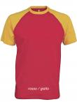 T-shirt bicolore m/c Baseball Kariban