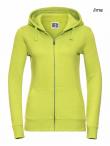 Felpa donna zip lunga con cappuccio JE266F Russell