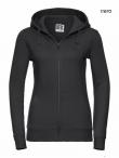 Felpa donna zip lunga con cappuccio JE266F Russell