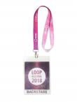 Lanyard con sublimazione su due lati Lana Worldsource