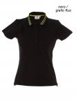 Polo donna m/c effetto fiammato Tenerife Lady JRC