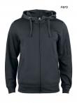 Felpa tecnica Basic Active Hoody Full Zip Clique