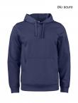 Felpa tecnica c/cappuccio Basic Active Hoody Clique