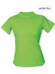 T-shirt donna sportiva m/c girocollo Montevideo Lady JRC