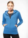 Felpa donna ecosostenibile con cappuccio e zip K4031 Kariban 