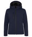 Padded hoody softshell lady con cappuccio Clique 