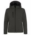 Padded hoody softshell lady con cappuccio Clique 